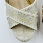 Franco Sarto Artist's Collection Raina Putty Sandal 4.5" Wedge Cork Size 7.5M Photo 8