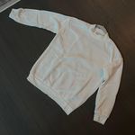 Lebina crew neck plain sweater with balloon sleeve in white Size XS Photo 3