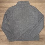 ZARA  Grey Wool Blend Mock Turtleneck Long Sleeve Women’s Blouse Top Size Small Photo 2