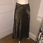 ZARA  Leopard Print Satin Skirt Sz. XL EUC Photo 11