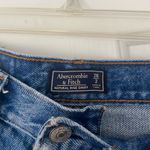 Abercrombie & Fitch Abercrombie Ultra High Rise Denim Shorts Photo 3
