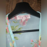 Oscar de la Renta  pink label floral robe S 140$  spring designer boho classic Photo 2