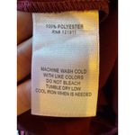 LNA Clothing Pants Women Medium Red Silky Cargo Pants Wide Leg Luxury Retro Photo 12