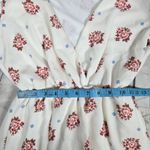 MaRu Flowy Floral Cold Shoulder Short Sleeve V Photo 5