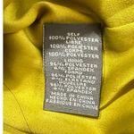 Vince Camuto Mini Dress Women's 8 Yellow Blue Floral Sweetheart Strapless Photo 7