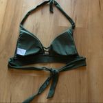 Kona Sol  Bikini Top Target Olive Strappy Size Medium Swim Summer Photo 3
