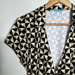 J. McLaughlin Lila Catalina Cloth Short Sleeve Wrap Dress Size Medium Photo 2