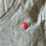 U.S. Polo Assn. gray v neck long sleeve Photo 1