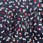 Gap Fit & Flare Sundress - Blue with Red/White Polka Dots - Size 6 Photo 7