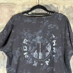 Gymshark x Kendra Kathryn Tee Black Gray Women's Large Logo Athletic Workout Photo 5