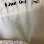 Line and Dot Mon Cherie Lace Skirt in White XS Photo 4