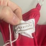 Love Riche  Red Sweetheart A Line Coquette Dress Twist Front Photo 6