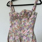 House Of CB XS D-DD 'Carmen' Peony Print Bustier Sundress NWOT size XS Photo 4