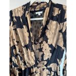 Shoshanna  Silk Blouse Floral Long Sleeve Top - Size 6 Bohemian Contemporary Chic Photo 4