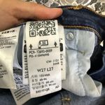 Levi's  High Rise ribcage ankle straight Dark Blue Jeans 27 like new Photo 6