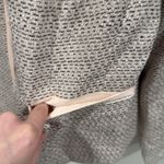 Dennis Basso Women's Gray and Cream Blazer Jacket Size 14 EUC Photo 5