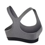 Nike New!  Pro Classic Racerback Medium Support Sports Bra Gray Black Size XS Photo 5