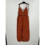Billabong  Lace & Lies Rust Jumpsuit Small NWT Crochet‎ Trim Boho Photo 3