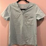 FIGS  Catarina One Pocket Scrub Top Seaglass Photo 2