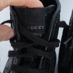 Gucci  California Black Glitter High Top Sneakers SIze 36.5 Photo 9