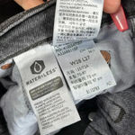 Levi Strauss‎ Ribcage Straight Ankle Jeans Black Women's Size 28 Premium Denim Photo 11