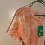 Pact Organic Cotton Tie Dye Groovy Shirt Dress – Size L, NWT Photo 2