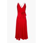 Roland Mouret Tolima Ruffled Hammered Silk Photo 2