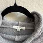 Z Supply  Grey Sweater Hoodie Womens S Crop Top Lounge Photo 2