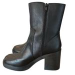 SO  Miski Women’s Platform Dress Boots Onyx Y2K Block Heel Size 8.5 Brand New Photo 5
