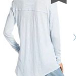 Free People We The Free Betty Long Sleeve  IN SKY BNWTS Small Photo 4
