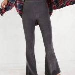 Aerie  Groove On Velour High Waisted Flare Pants Photo 0