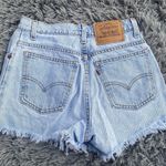 Levi’s Vintage Orange Tab Jean Shorts Size 4 Photo 0