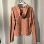 American Eagle NWT  Rose Pink,Knit, Hooded, Sweater, Size Small Photo 2