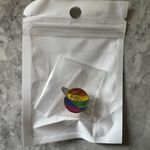Handmade Rainbow Planet ‘Love’ Pin Photo 2