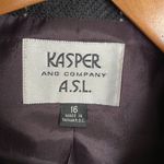 Kasper  and Company vintage wool suit jacket.  Size 16. Dark Academia. Photo 3