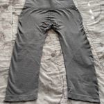 Ryka  Gray cotton blend pull on ribbed cropped pants, size M activewear athletic Photo 7