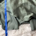 Big Hit two toned flowy high low dress size small Green Photo 3