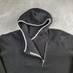 Susan Graver  Weekend Women's Fleece Hoodie Pullover Black Plus Size 2X Photo 2