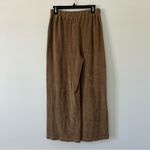The Simple Folk 100% Organic Cotton Walnut The Wide Leg Terry Trouser 8 Brown Photo 1