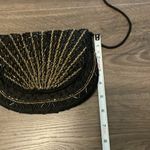 Vintage Black and Gold Beaded Crossbody Purse Photo 3