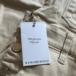 We Wore What  Women's Beige Denim Overalls Photo 3