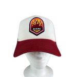 Nba Miami Heat New Era White/Red Fresh 9FORTY Snapback Hat Photo 0
