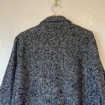 Mango Herringbone a oversized Boyfriend Jacket Coat Photo 3