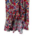 Entro  Dress Women S Pink Floral Off Shoulder Boho Cottagecore Maxi Ruffle Whimsy Photo 3
