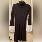 Turtleneck Sweater Dress Black
Ladies Medium 100% Acrylic Black Photo 1