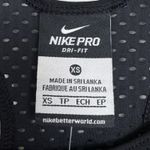 Nike Pro Hypercool Tank Top Size XS Black Mesh Base Layer Competition Racerback Photo 7