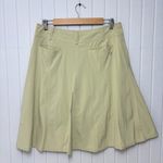 Athleta  Flared Athletic Tennis Athleisure Green Skort Skirt Size 10 T Stretch Photo 2
