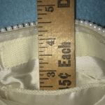 WALBORG vintage hand beaded pearl wristlet with gold chain NEW Photo 8