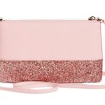 Kate Spade New York Flash Pink Crossbody Sparkled Glitter Leather Bag Chic NWT Photo 7