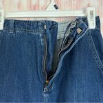 GU Blue Midi Denim Cargo Skirt Size S Photo 10